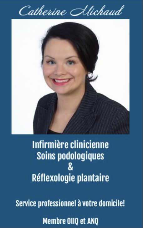 Catherine Michaud - Infirmière Clinicienne - Soins Podologiques | 191 Rue Sauriol, Québec, QC G1E 3M4, Canada | Phone: (581) 886-1777