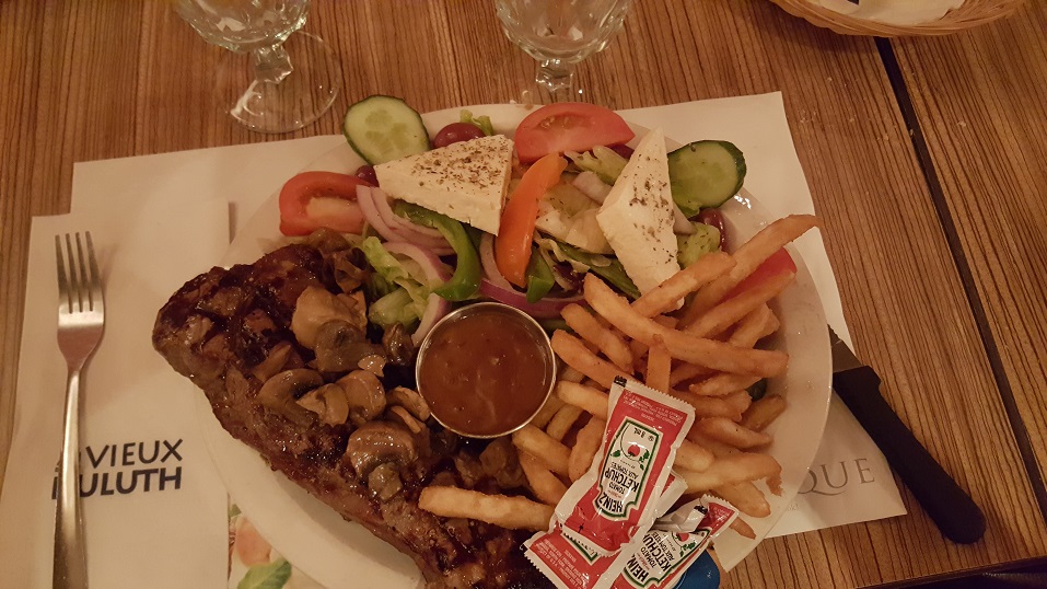 Restaurant Au Vieux Duluth | 2203 Bd Talbot, Chicoutimi, QC G7H 8B3, Canada | Phone: (418) 690-2454