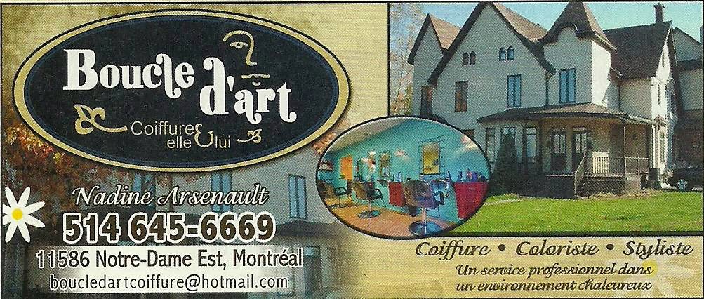 Boucle Dart Coiffure | 11586 Rue Notre-Dame Est, Pointe-aux-Trembles, QC H1B 2X5, Canada | Phone: (514) 645-6669