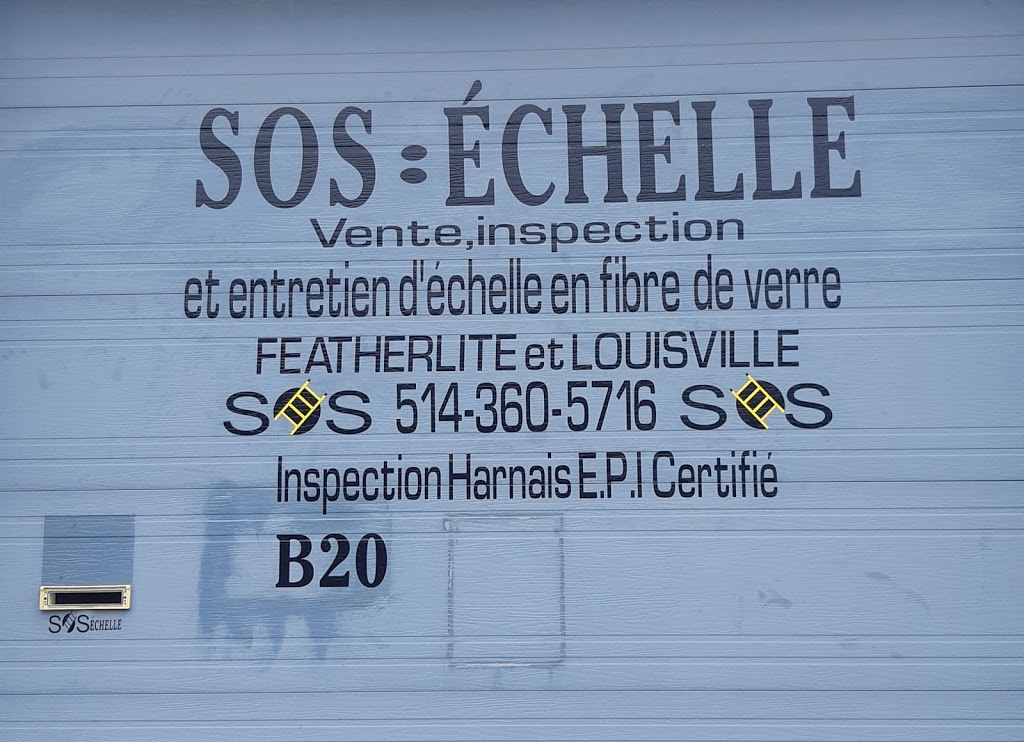 sos échelle | 11000 Rue Sherbrooke E local 20B, Montréal-Est, QC H1A 5T8, Canada | Phone: (514) 209-5546