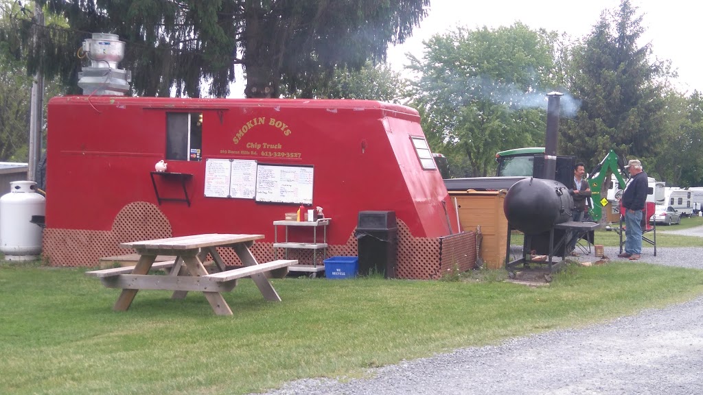 Smoking Boys Chip Truck | 563 Burnt Hills Rd, Battersea, ON K0H 1H0, Canada | Phone: (613) 329-3527