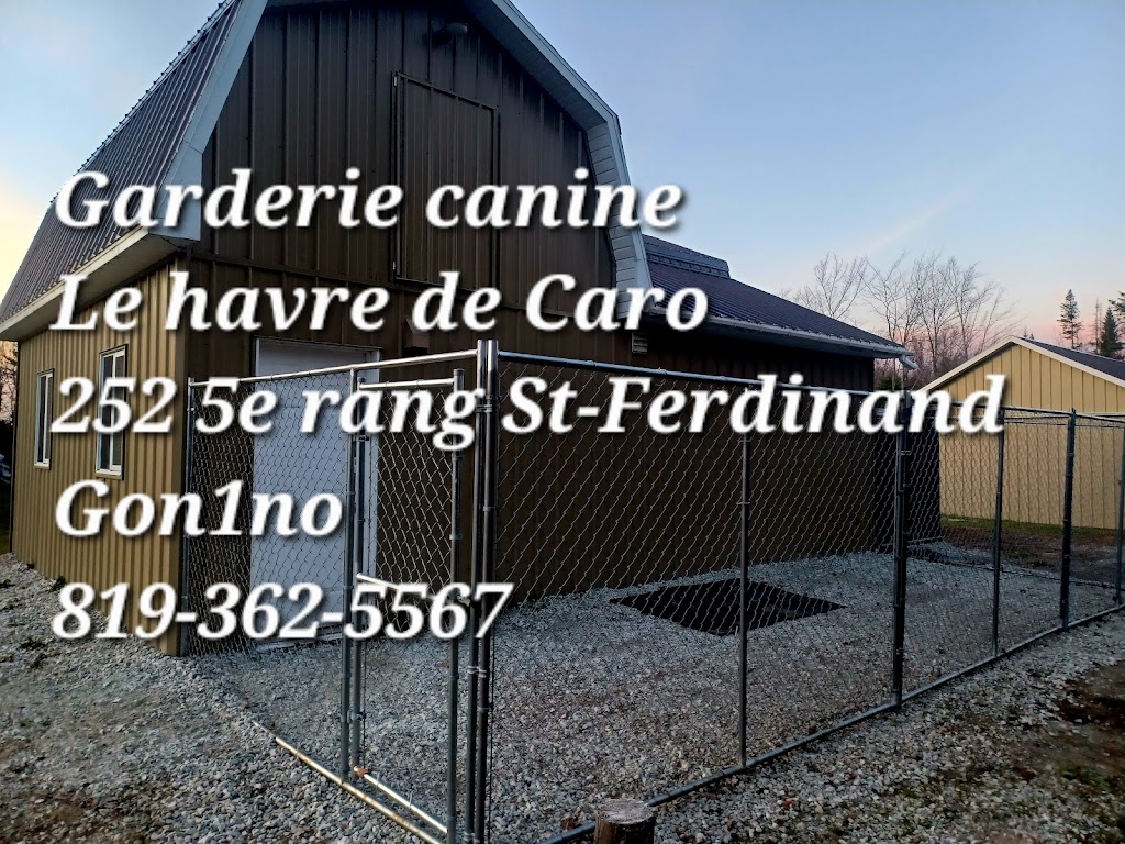 Garderie canine le havre de Caro | 252 rang 5, Saint-Ferdinand, QC G0N 1N0, Canada | Phone: (819) 362-5567