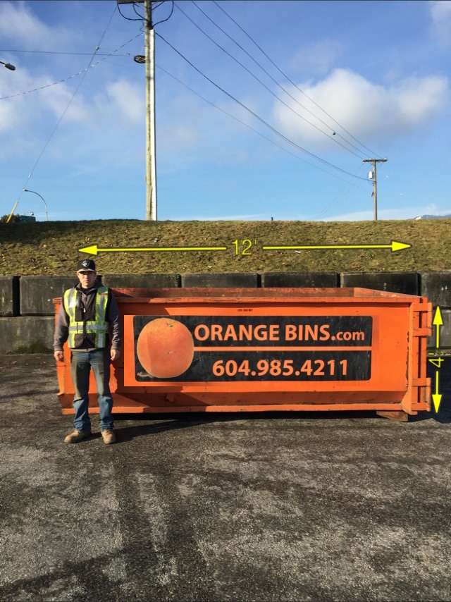 Orange Bins - Bin Rental North Vancouver | 3192 Strathaven Ln, North Vancouver, BC V7H 1G2, Canada | Phone: (604) 445-1000