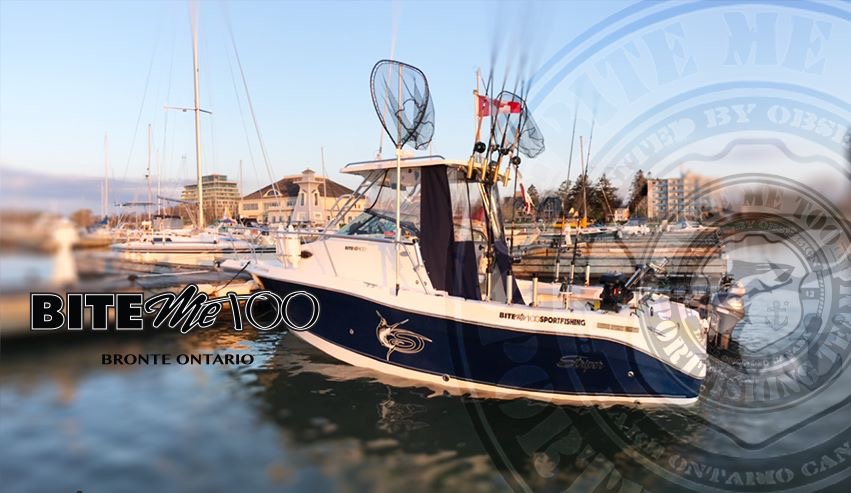 Bite Me Too Sportfishing | Bronte Outer Harbour, 2340 Ontario St, Oakville, ON L6L 6P7, Canada | Phone: (416) 459-5333