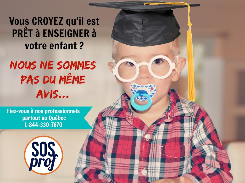 Sosprof - Les Spécialistes Du Tutorat À Domicile Et En Ligne! | 1235 Rue Gay-Lussac, Boucherville, QC J4B 7K1, Canada | Phone: (844) 330-7670