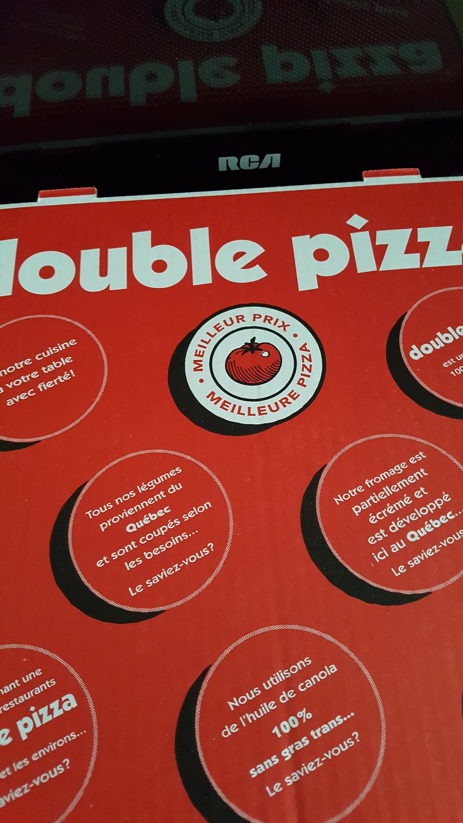 Double Pizza | 4960 Rue de Charleroi, Montréal-Nord, QC H1G 2Z1, Canada | Phone: (514) 343-0343