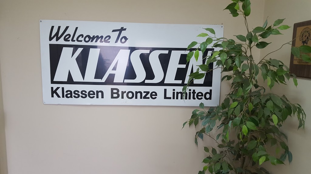 Klassen Bronze Limited | 30 Marvin St, New Hamburg, ON N3A 4H8, Canada | Phone: (519) 662-1010