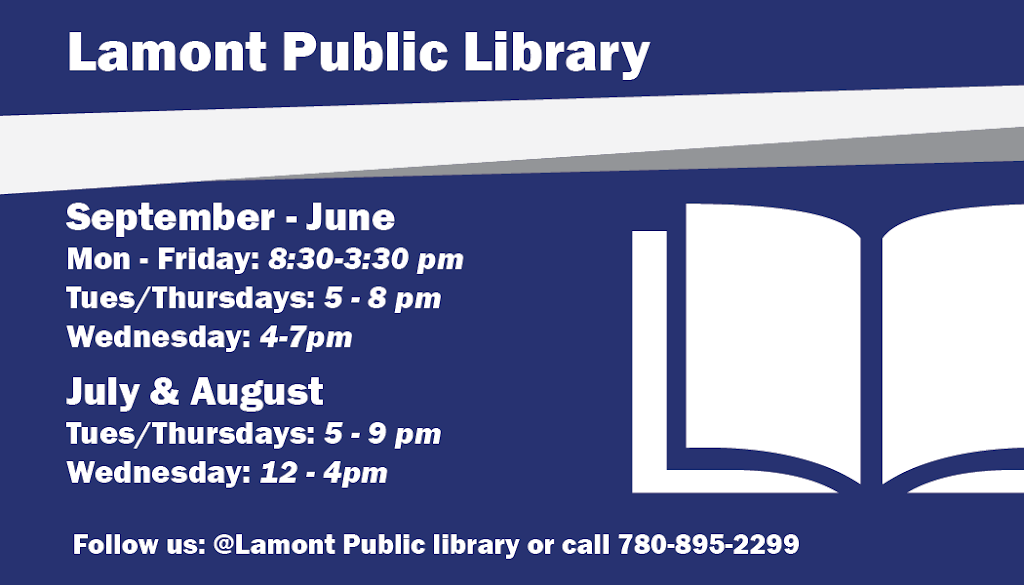 Lamont Public Library | 4811 50 Ave, Lamont, AB T0B 2R0, Canada | Phone: (780) 895-2299