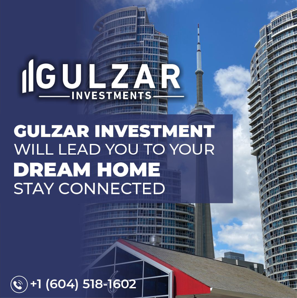 Gulzar Investments | 8760 River Rd, Delta, BC V4G 1B5, Canada | Phone: (604) 518-1602