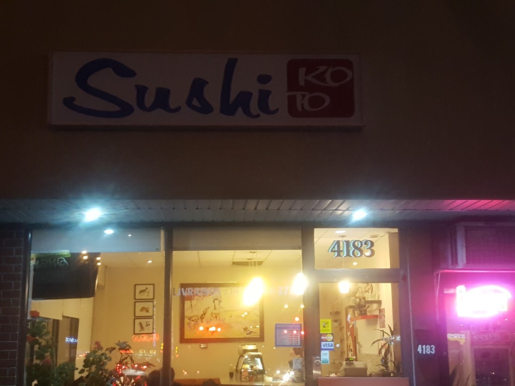 Koto Sushi | 4183 Boulevard Sainte-Rose, Laval-Ouest, QC H7R 1V5, Canada | Phone: (450) 314-2779