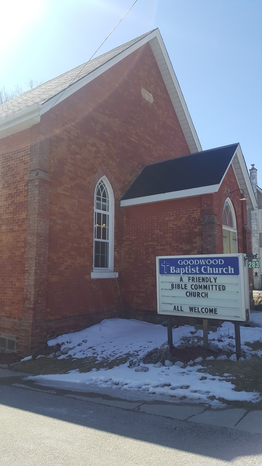 Goodwood Baptist Church | 283 Durham Regional Hwy 47, Goodwood, ON L0C 1A0, Canada | Phone: (905) 640-3111