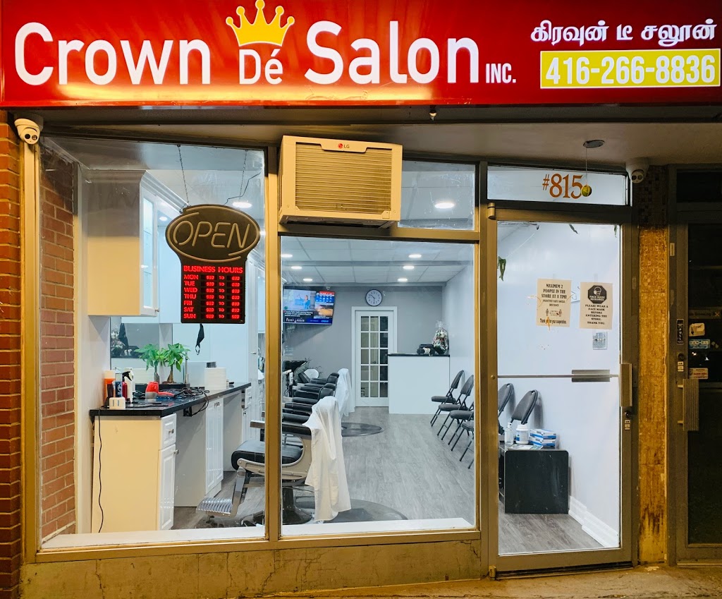 Crown De Salon Inc. | 815 Brimley Rd, Scarborough, ON M1J 1C9, Canada | Phone: (416) 266-8836