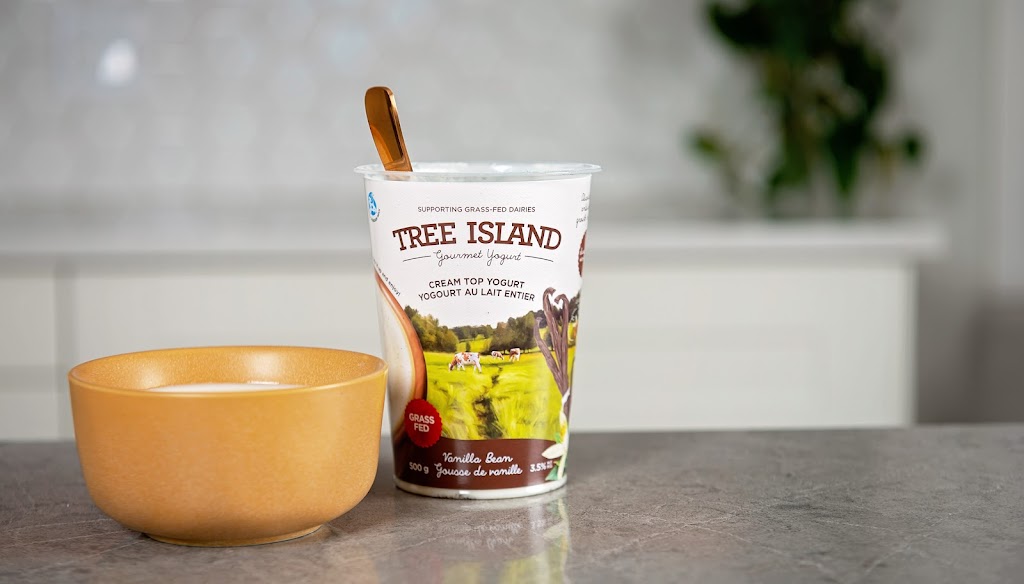 Tree Island Gourmet Yogurt | 2800 Beck Ave, Cumberland, BC V0R 1S0, Canada | Phone: (250) 334-0608