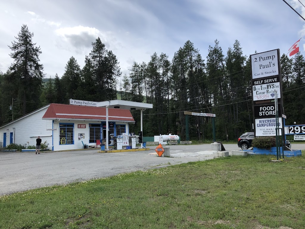 2 Pump Pauls Gas & Snacks & Campground | 8741 BC-3 #95, Yahk, BC V0B 2P0, Canada | Phone: (250) 424-5454