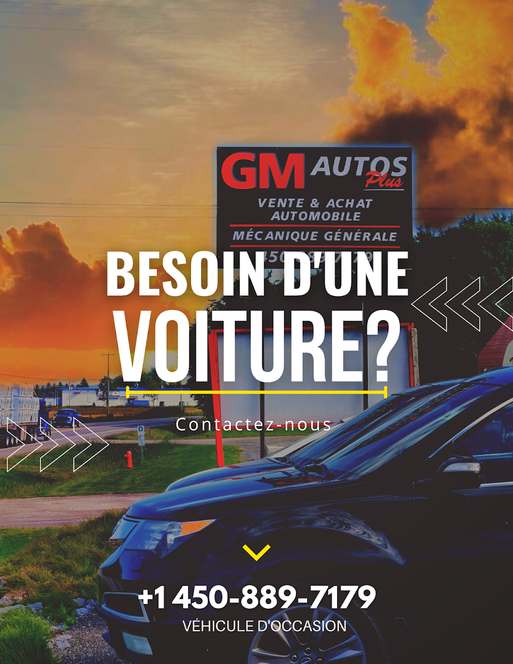 GM - Autos Plus | 884 Chem. de Joliette, Saint-Félix-de-Valois, QC J0K 2M0, Canada | Phone: (450) 889-7179