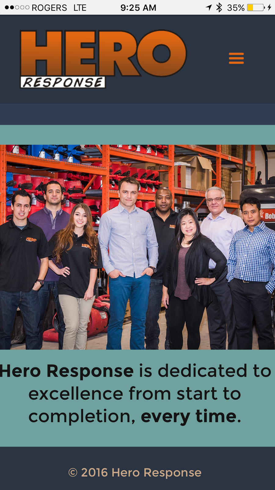 Hero Response | 1040 Martin Grove Rd #20, Etobicoke, ON M9W 4W4, Canada | Phone: (416) 901-2341