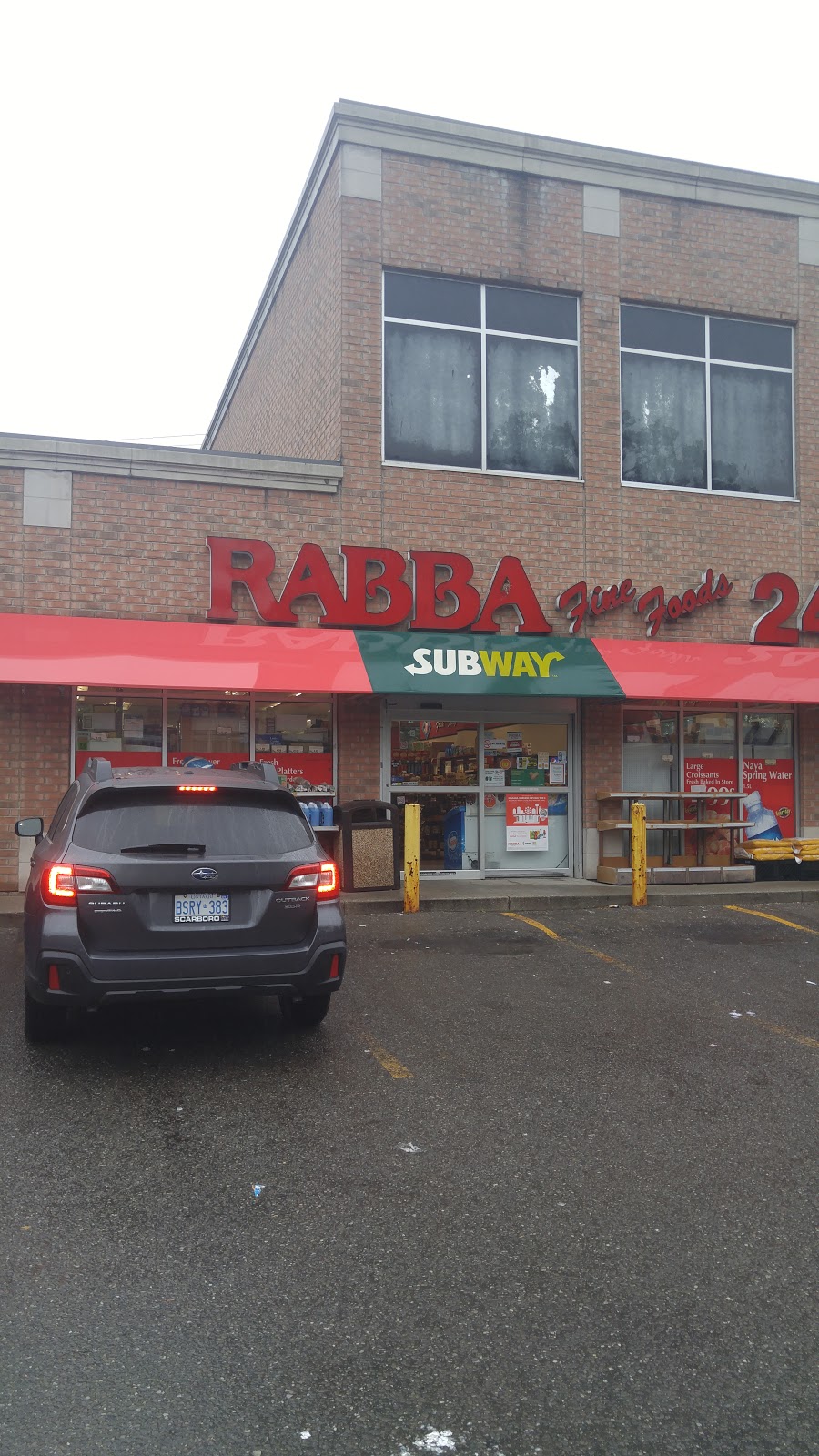 Subway | 2100 Hurontario St, Rabba Fine Foods, Mississauga, ON L5B 1M8, Canada | Phone: (905) 275-8810