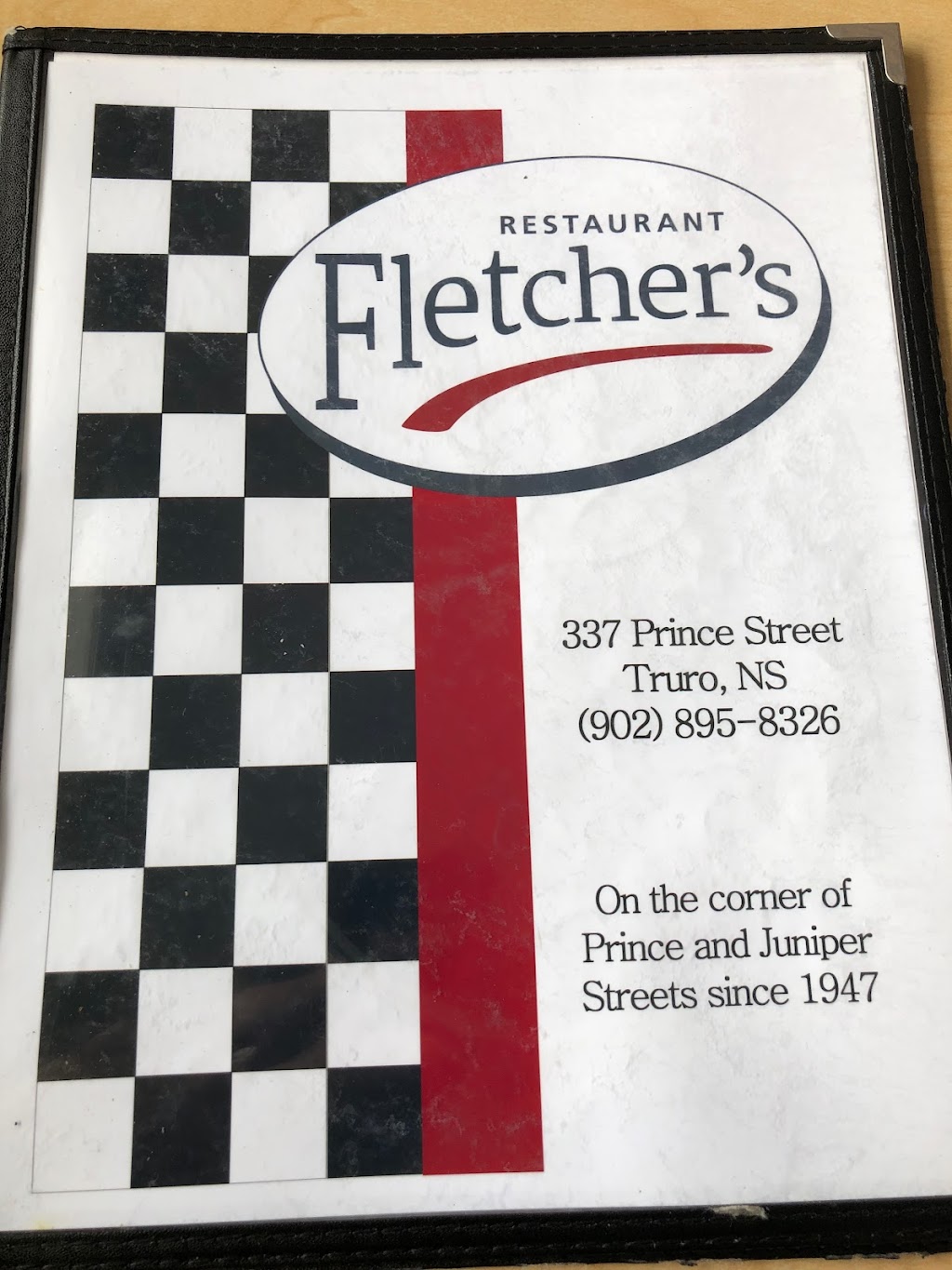 Fletchers Restaurant | 337 Prince St, Truro, NS B2N 1E1, Canada | Phone: (902) 895-8326