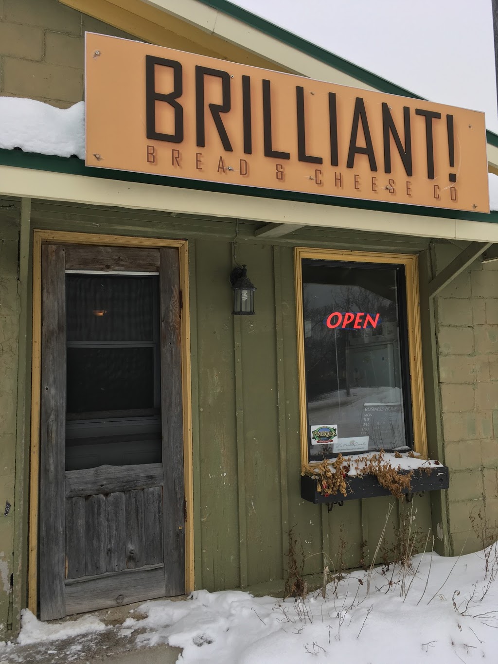 Brilliant! Bread & Cheese Co. Ltd. | 1 Main St E, Markdale, ON N0C 1H0, Canada | Phone: (519) 986-1983