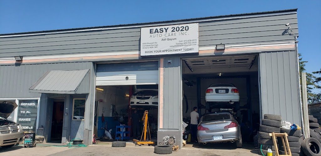 Easy 2020 Auto Care Inc. | 6525 Russell Rd, Carlsbad Springs, ON K0A 1K0, Canada | Phone: (613) 878-3515