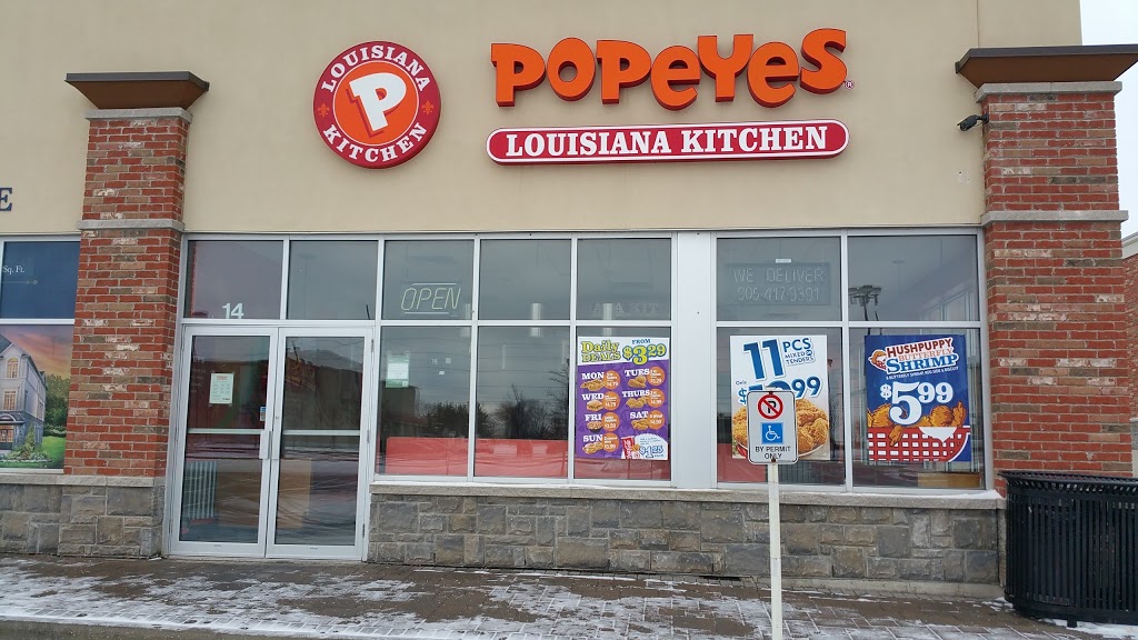 Popeyes | 9960 Dufferin St #14, Maple, ON L6A 1S2, Canada | Phone: (905) 417-9391