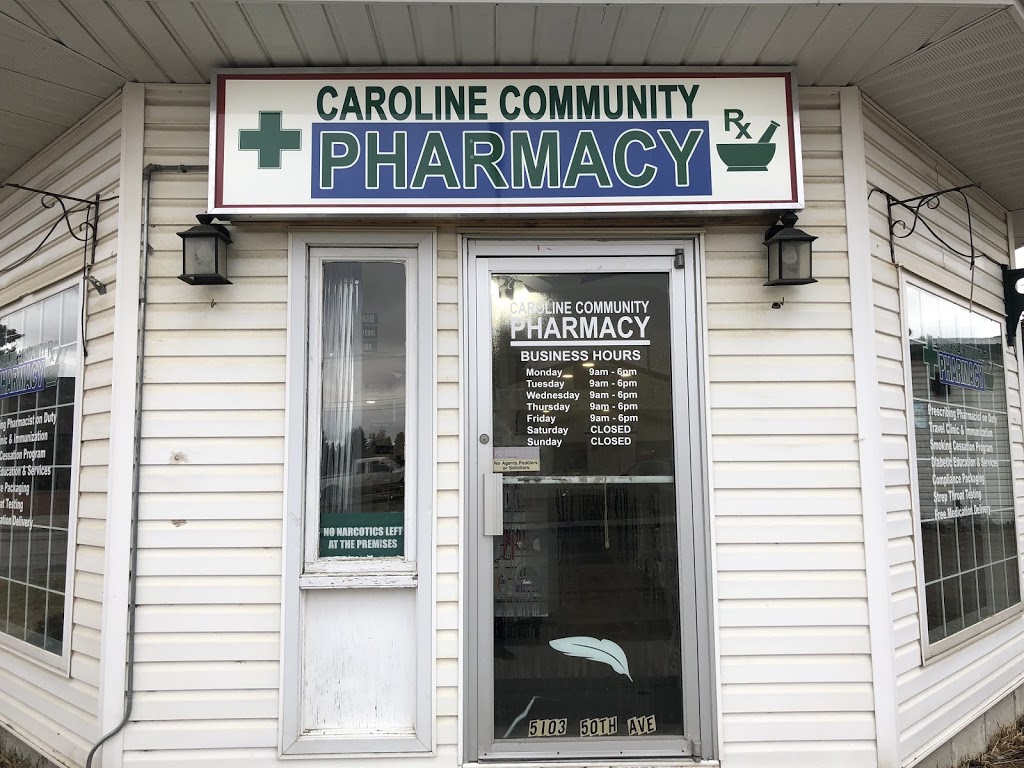 Caroline Community Pharmacy | 5103 50 Ave, Caroline, AB T0M 0M0, Canada | Phone: (403) 722-3750