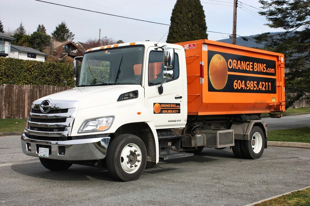 Orange Bins - Bin Rental North Vancouver | 3192 Strathaven Ln, North Vancouver, BC V7H 1G2, Canada | Phone: (604) 445-1000