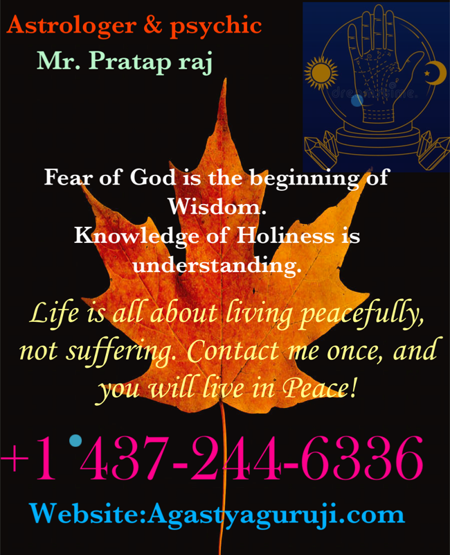 Astrologer & spiritual healer in Yonge street Toronto | 2527 Finch Ave W, North York, ON M9M 2G1, Canada | Phone: (437) 244-6336