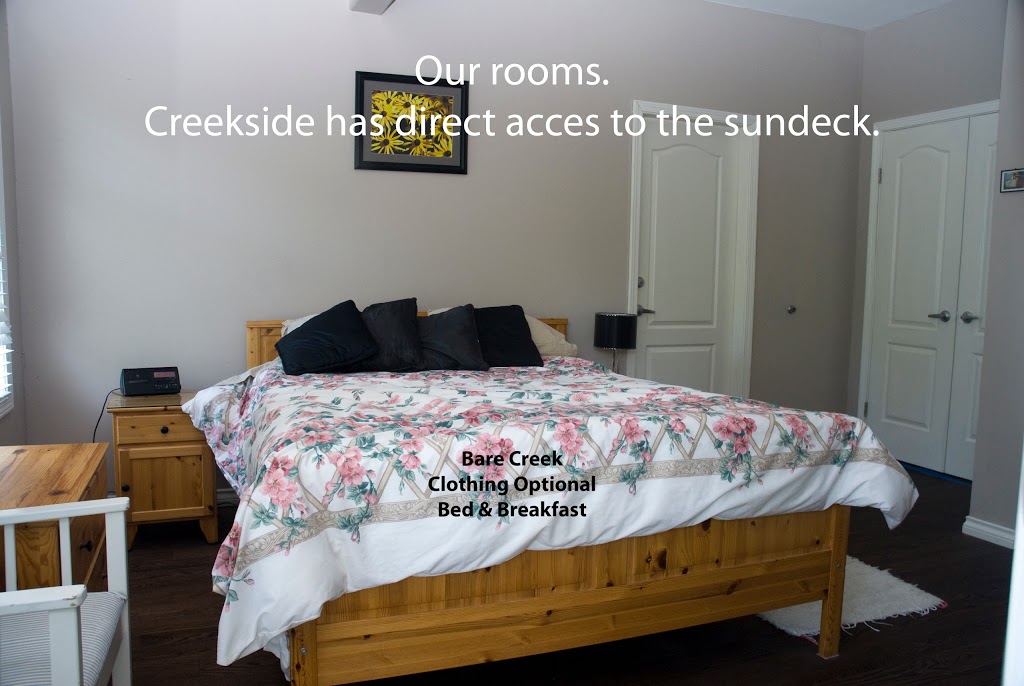 Bare Creek Clothing Optional Bed & Breakfast | 12216 New McLellan Rd, Surrey, BC V3X 2Y1, Canada | Phone: (778) 565-7637