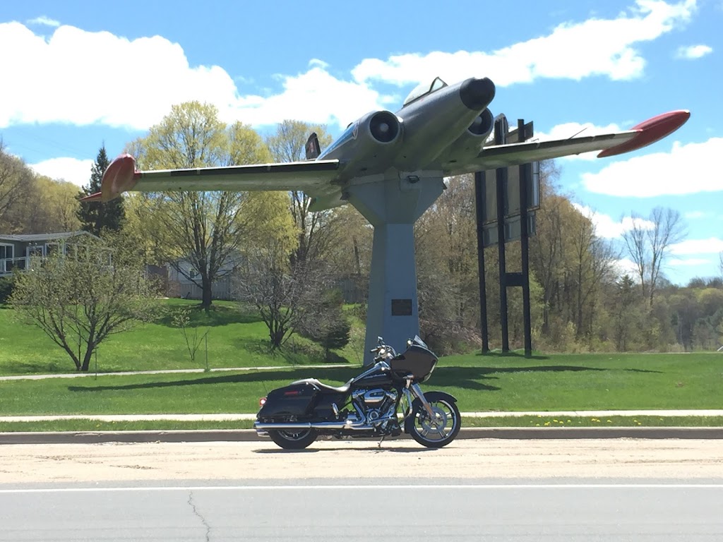 Royal Canadian Legion Avro CF-100 Jet Fighter Memorial | 5358 Haliburton County Rd 21, Haliburton, ON K0M 1S0, Canada | Phone: (705) 457-6540