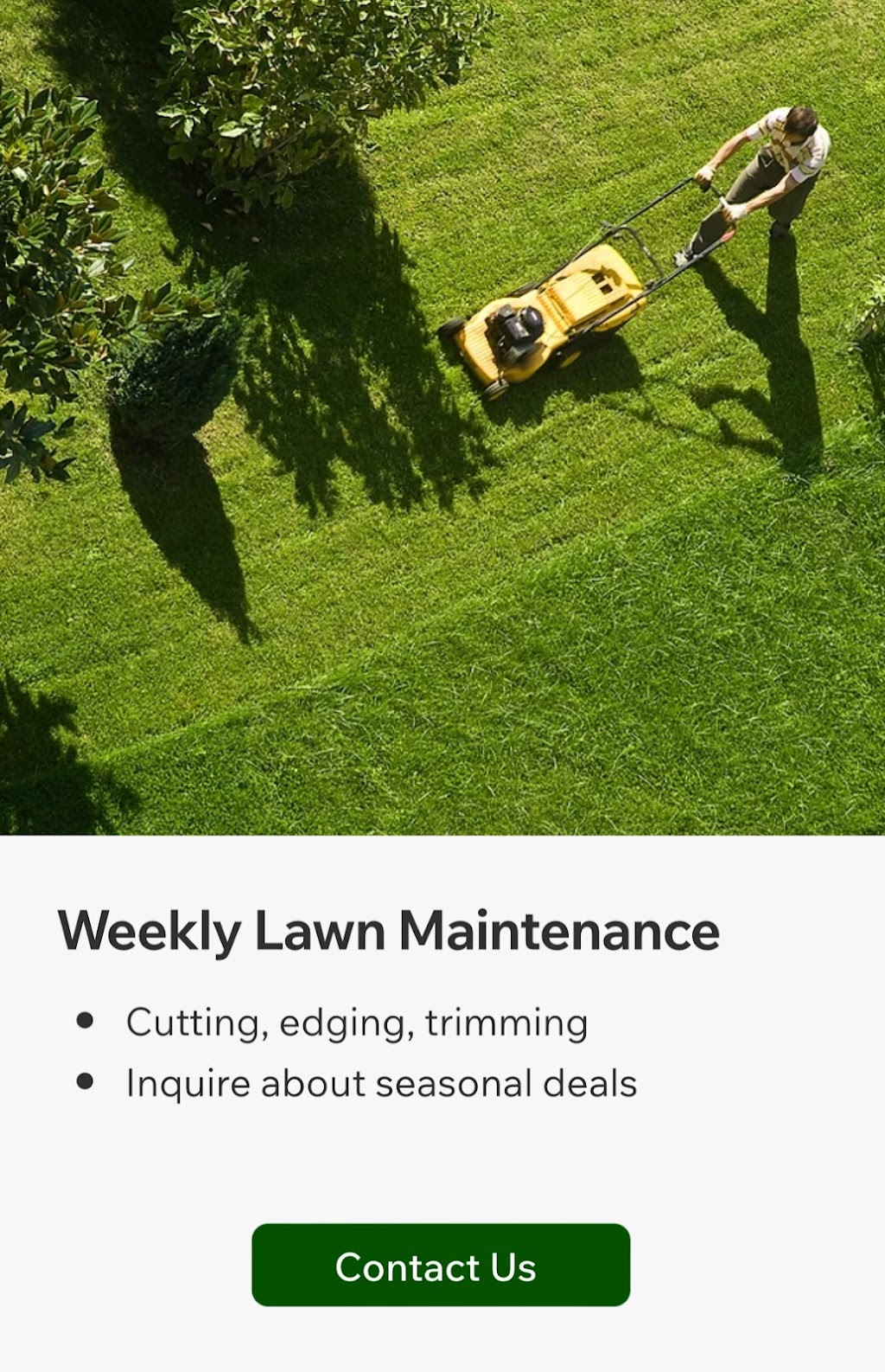Riley’s Lawn Care | 70 Athlone Crescent, Stratford, ON N4Z 1H8, Canada | Phone: (519) 801-8353