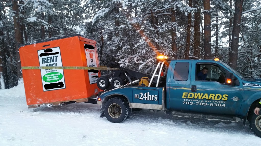 Edwards Towing & Recovery | 1414 Aspdin Rd, Huntsville, ON P1H 2J2, Canada | Phone: (705) 789-6384