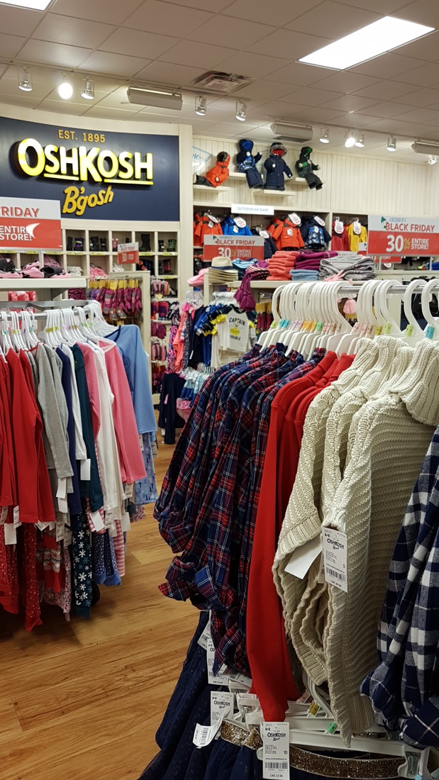 OshKosh Bgosh | 45 Wicksteed Ave, East York, ON M4G 4H9, Canada | Phone: (416) 421-7786