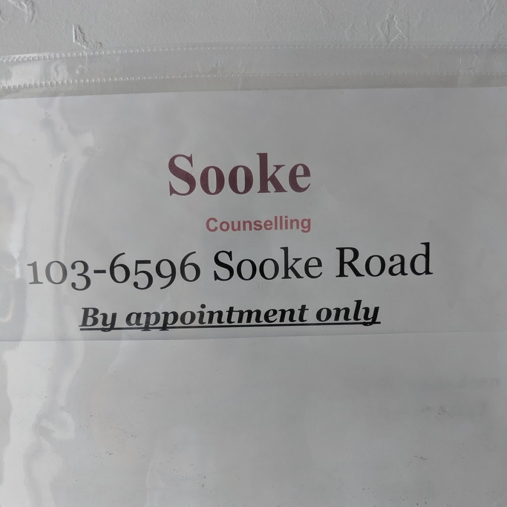 Sooke Counselling | 103-6596 Sooke Rd, Sooke, BC V9Z 0A7, Canada | Phone: (250) 642-4545