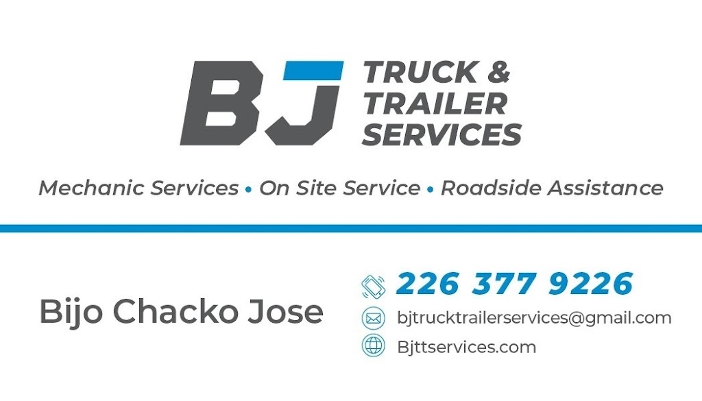 BJ Truck and Trailer Services | 1430 Highbury Ave N, London, ON N5Y 6M4, Canada | Phone: (226) 377-9226