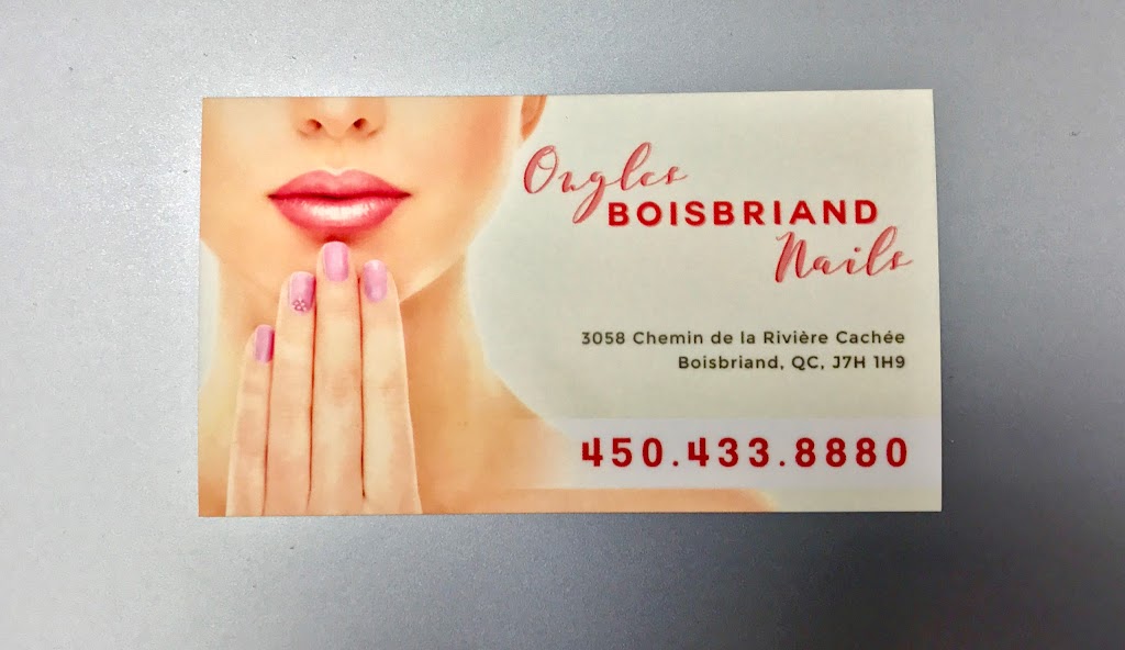 Ongles Boisbriand | 3058 Chem. de la Rivière-Cachée, Boisbriand, QC J7H 1H9, Canada | Phone: (450) 433-8880