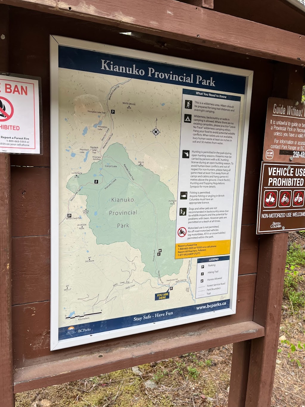 Kianuko Provincial Park | Central Kootenay, BC V0B 1A1, Canada | Phone: (800) 689-9025