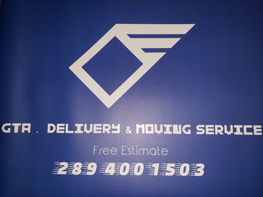 GTA delivery & moving services | 111 North Service Rd E, Oakville, ON L6H 1A3, Canada | Phone: (289) 400-1503