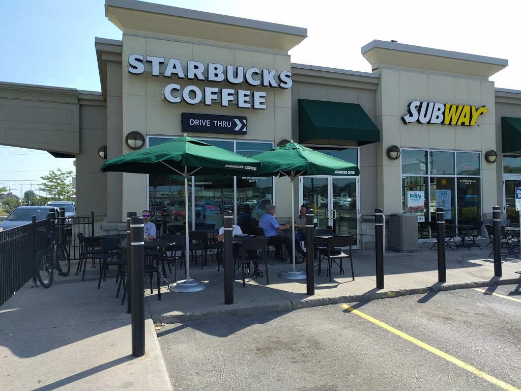 Starbucks | 3302 Woodroffe Ave, Nepean, ON K2J 4G5, Canada | Phone: (613) 823-9903