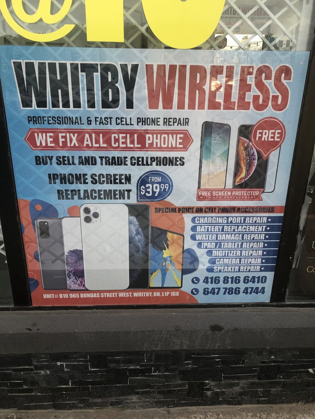 Whitby Wireless | 965 Dundas St W Unit # B10, Whitby, ON L1P 1G8, Canada | Phone: (416) 816-6410