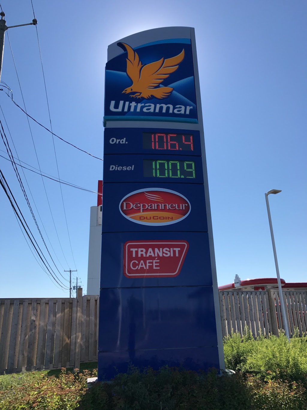 Ultramar | 1220 Chemin Olivier, Saint-Nicolas, QC G7A 2M5, Canada | Phone: (418) 836-7124