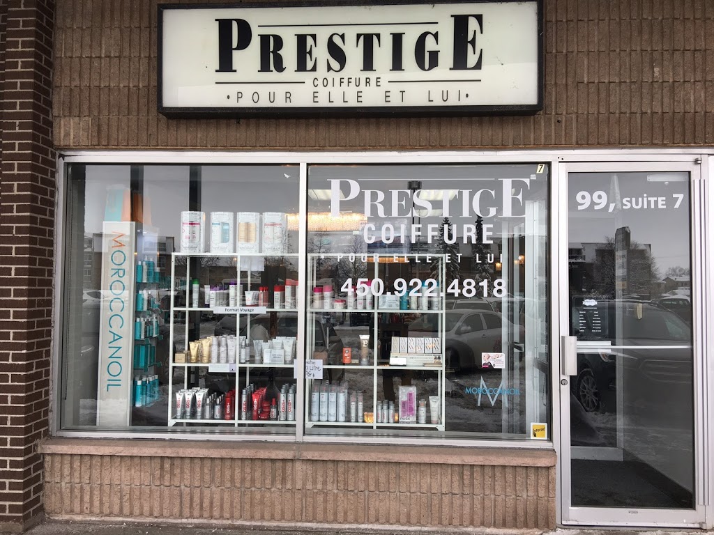 Prestige Coiffure C F G | 99 Boulevard des Hauts-Bois #7, Sainte-Julie, QC J3E 3J9, Canada | Phone: (450) 922-4818