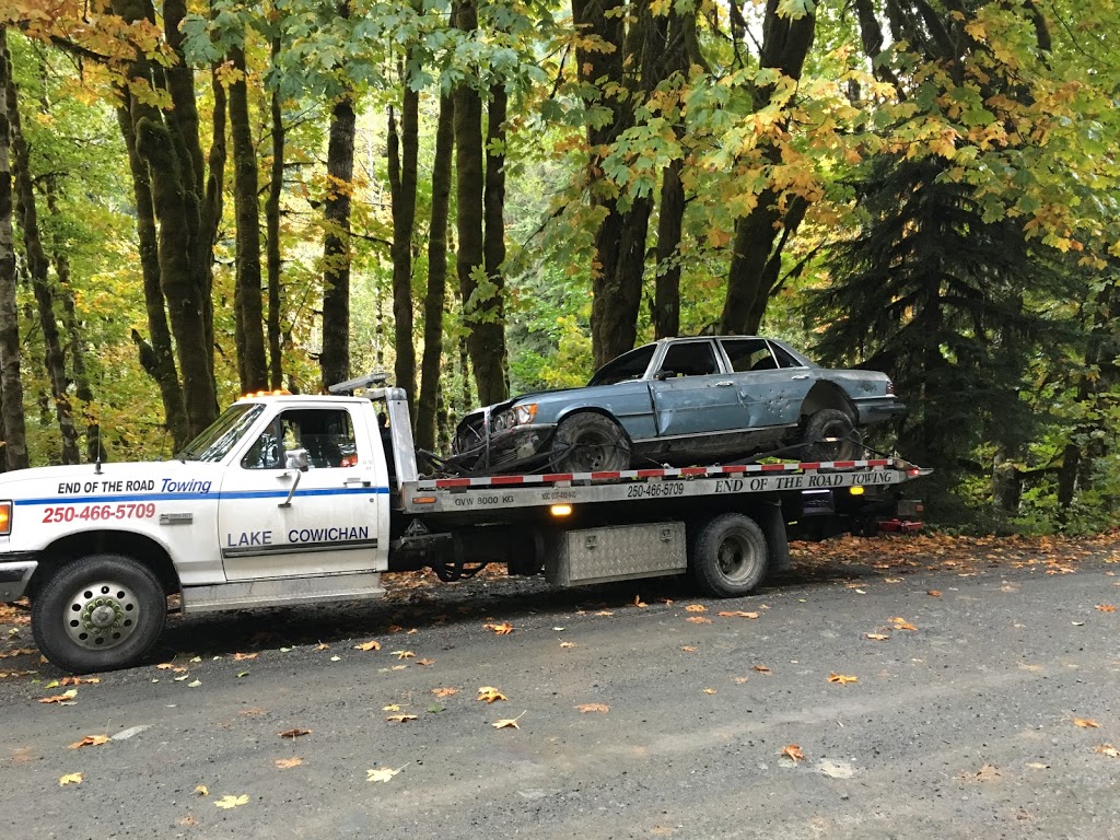 End of the road towing | 32 Poplar St, Lake Cowichan, BC V0R 2G0, Canada | Phone: (250) 466-5709