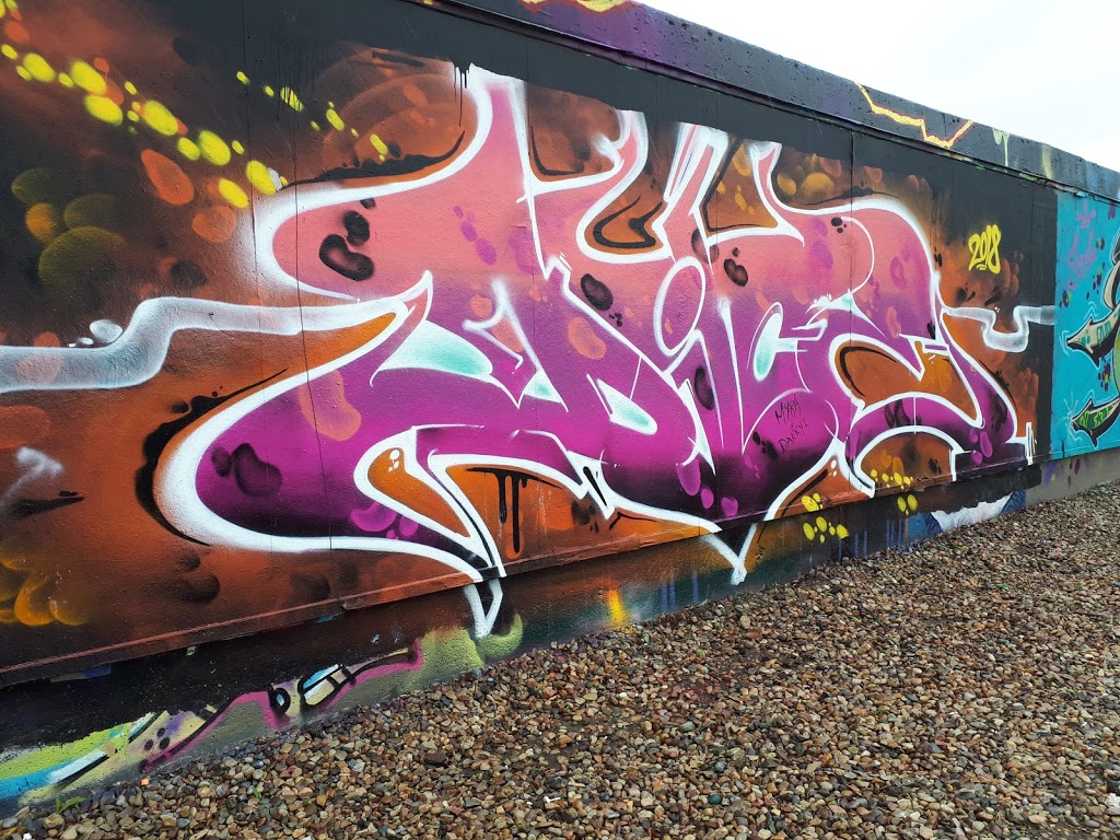 Boyle Legal Street Art Mural | Boyle LRT Bike Path, 95 96 St, Edmonton, AB T5H 2H6, Canada