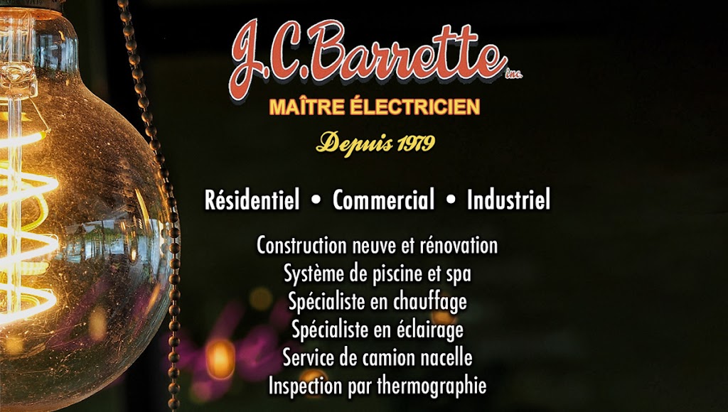 J.C. Barrette Inc. Maître électricien | 82 Rue Gilbert, Châteauguay, QC J6K 3S7, Canada | Phone: (450) 692-4741