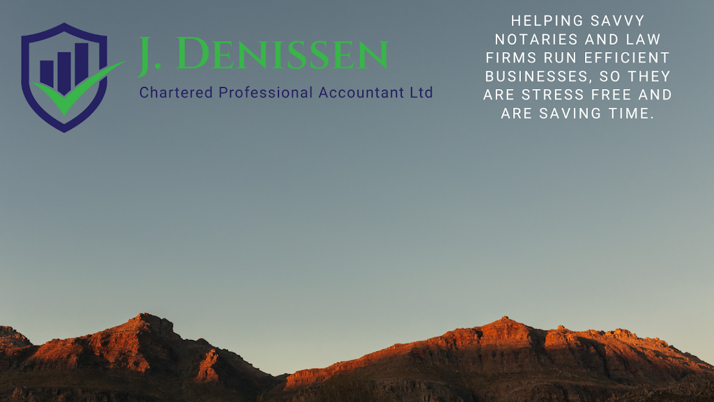 J. Denissen Chartered Professional Accountant Limited | 7726 Blackglama Pl, Saanichton, BC V8M 1T1, Canada | Phone: (250) 361-1111