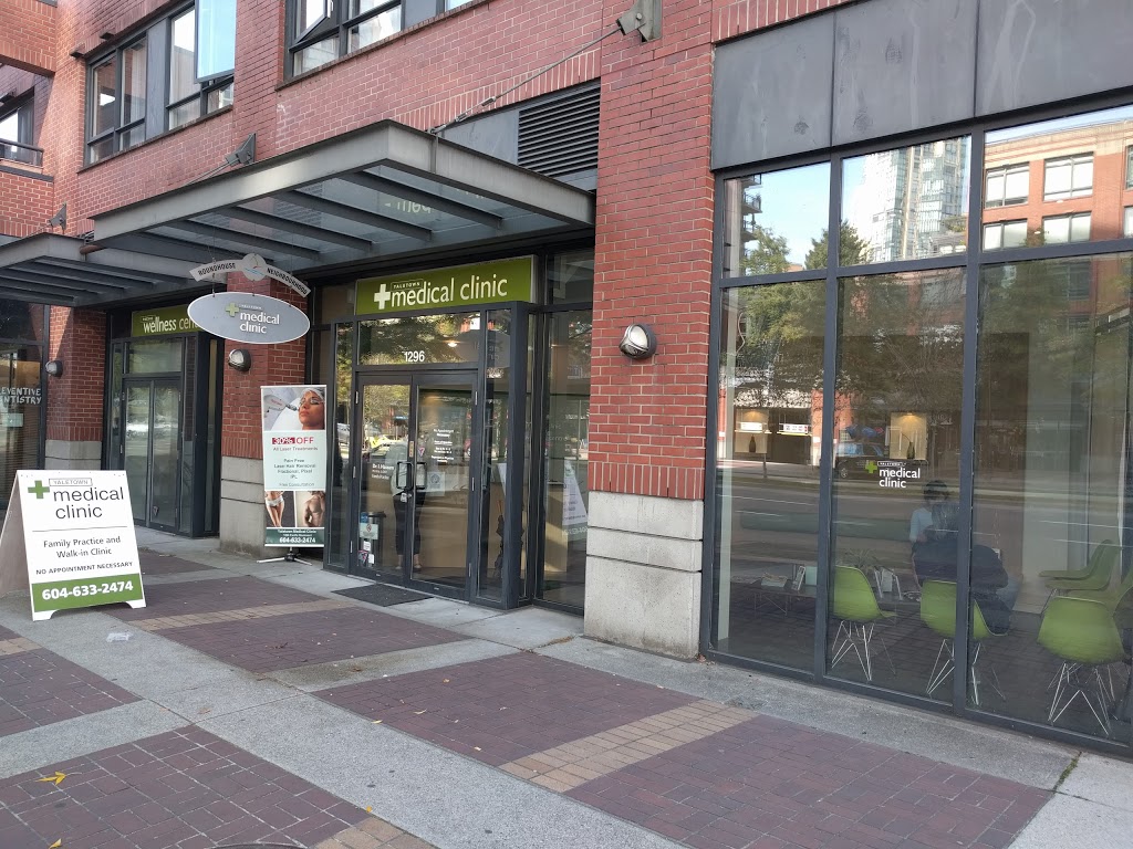 Yaletown Medical Clinic | 1296 Pacific Blvd, Vancouver, BC V6Z 2V1, Canada | Phone: (604) 633-2474