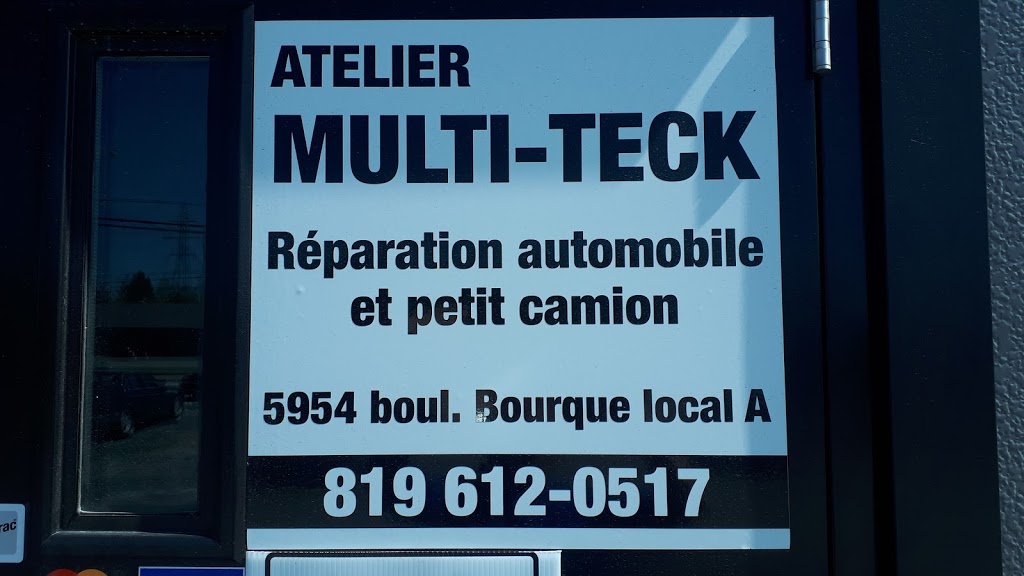 Atelier Multi-Teck | 5954 Boul Bourque, Sherbrooke, QC J1N 1H3, Canada | Phone: (819) 612-0517