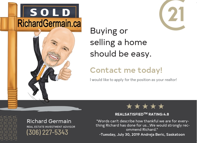 Richard Germain Saskatoon Real Estate Agent | 210-310 Wellman Ln, Saskatoon, SK S7T 0J1, Canada | Phone: (306) 227-5343