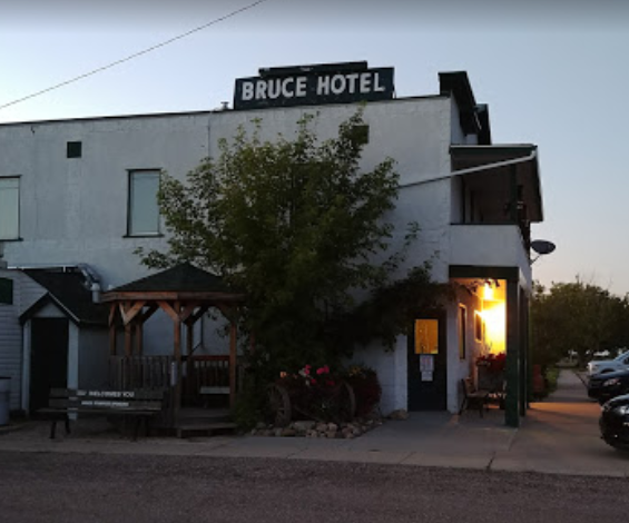 Bruce Hotel | 104 Main St, Bruce, AB T0B 0R0, Canada | Phone: (780) 688-3922